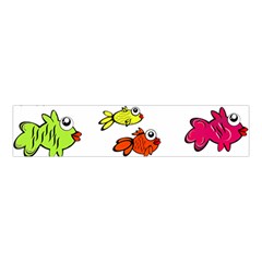 Fish Fishes Marine Life Swimming Water Velvet Scrunchie by Sapixe