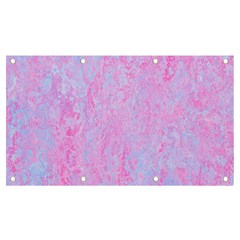  Texture Pink Light Blue Banner And Sign 7  X 4  by artworkshop