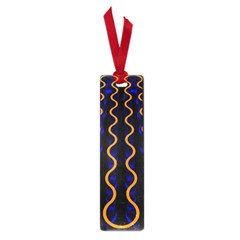 Pattern Abstract Wallpaper Waves Small Book Marks by Jancukart
