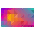 Illustration Geometric Pattern Design Graphic Banner and Sign 7  x 4  Front