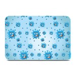 Illustration Virus Pattern Plate Mats 18 x12  Plate Mat