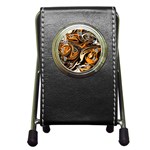 Illustration Abstract Pattern Modern Art Design Fantasy Surreal Pen Holder Desk Clock Front