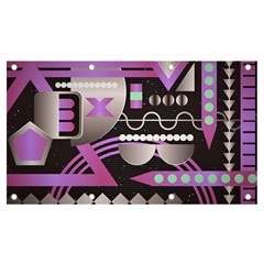 Illustration Background Abstract Geometric Banner And Sign 7  X 4  by Wegoenart