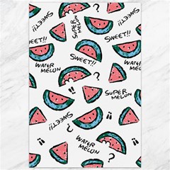 Illustration Watermelon Fruit Sweet Slicee Canvas 20  X 30  by Sudhe