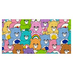 Care Bears Bear Background Cartoon Banner And Sign 6  X 3  by Sudhe
