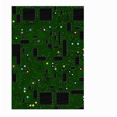 Board Conductors Circuits Large Garden Flag (two Sides) by Jancukart