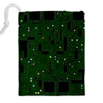 Board conductors circuits Drawstring Pouch (5XL) Back