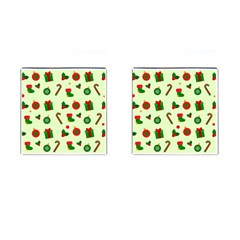 Illustration Festive Background Holiday Background Cufflinks (square) by Amaryn4rt