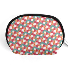 Patchwork Pastel Pattern Art Accessory Pouch (medium) by danenraven