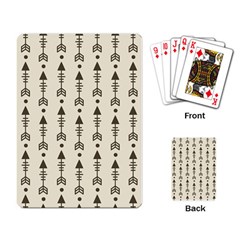 Black And Grey Arrows Playing Cards Single Design (rectangle) by ConteMonfrey