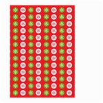 Illustration Festive Pattern Christmas Holiday Large Garden Flag (Two Sides) Back