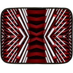 Abstract Pattern Double Sided Fleece Blanket (mini)  by Ravend