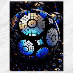 Illustration Tech Galaxy Robot Bot Science Canvas 18  X 24  by danenraven