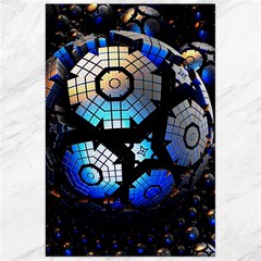 Illustration Tech Galaxy Robot Bot Science Canvas 24  X 36  by danenraven