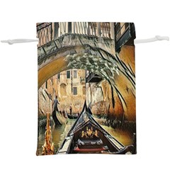 Art Venice Channel  Lightweight Drawstring Pouch (xl) by ConteMonfrey