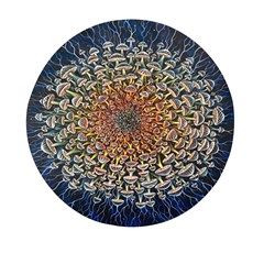 Mirror Fractal Mini Round Pill Box (pack Of 3) by Sparkle