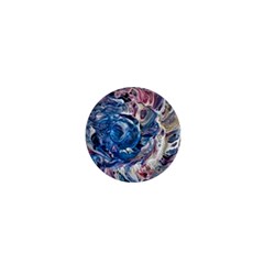 Abstract Ammonite 1  Mini Magnets by kaleidomarblingart