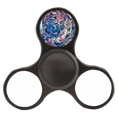 Abstract Ammonite Finger Spinner by kaleidomarblingart