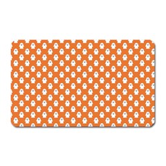 Cute Little Ghosts Halloween Theme Magnet (rectangular) by ConteMonfrey