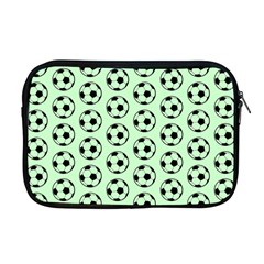Pattern Ball Soccer Background Apple Macbook Pro 17  Zipper Case by Wegoenart