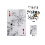 Almond Bread Apple Males Mandelbrot Mathematic Playing Cards 54 Designs (Mini) Front - Diamond2