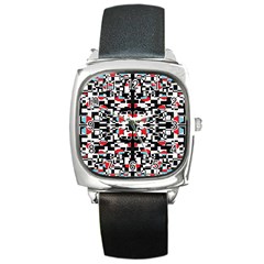 A-new-light Square Metal Watch by DECOMARKLLC