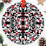 A-new-light Round Filigree Ornament (Two Sides) Back