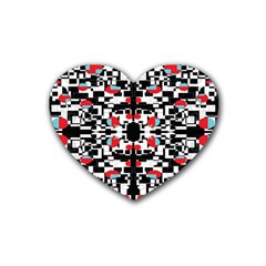 A-new-light Rubber Heart Coaster (4 Pack) by DECOMARKLLC