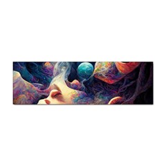 Quantum Physics Dreaming Lucid Sticker (bumper) by Ravend