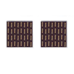 King Pineapple Cufflinks (square) by ConteMonfrey