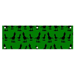 Green Dinos Banner And Sign 6  X 2  by ConteMonfrey