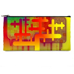 Code Binary System Pencil Case by Wegoenart