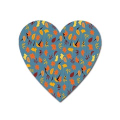 Thanksgiving-005 Heart Magnet by nateshop