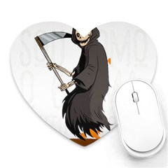 Halloween Heart Mousepad by Sparkle