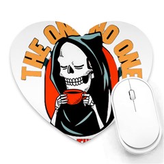 Halloween Heart Mousepad by Sparkle