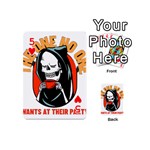 Halloween Playing Cards 54 Designs (Mini) Front - Heart5