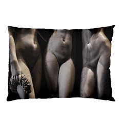 Three Graces Sculpture Detail Pillow Case (two Sides) by dflcprintsclothing