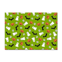 Pattern Seamless Halloween Fall Sticker A4 (100 Pack) by Wegoenart