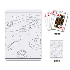The Cuteness Of Saturn Playing Cards Single Design (rectangle) by ConteMonfrey