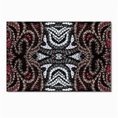 Autumn Patterns Postcards 5  X 7  (pkg Of 10) by kaleidomarblingart