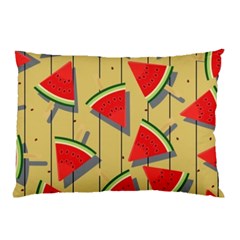 Pastel Watermelon Popsicle Pillow Case (two Sides) by ConteMonfrey