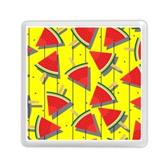 Yellow Watermelon Popsicle  Memory Card Reader (square) by ConteMonfrey