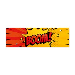 Explosion Boom Pop Art Style Sticker Bumper (10 Pack) by Wegoenart