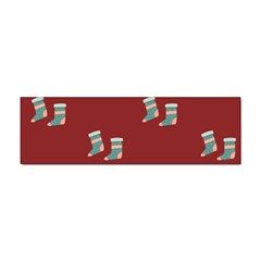 Christmas Stocking Sock Clothing Sticker Bumper (10 Pack) by Wegoenart