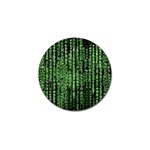 Matrix Technology Tech Data Digital Network Golf Ball Marker (4 pack) Front