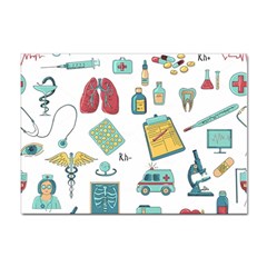 Abstract Abstraction Biology Chemistry Detail Genetics Sticker A4 (100 Pack) by danenraven