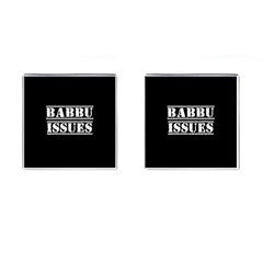 Babbu Issues   Cufflinks (square) by ConteMonfrey