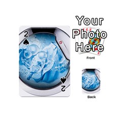 Silver Framed Washing Machine Animated Playing Cards 54 Designs (mini) by Jancukart