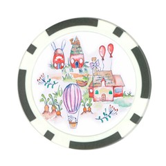 Easter Village  Poker Chip Card Guard (10 Pack) by ConteMonfrey
