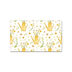 Easter Garden   Sticker Rectangular (100 Pack) by ConteMonfrey